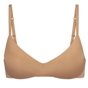 SKIMS - wireless form push-up plunge bra in ochre size 34C BNWOT